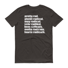 Pretty Rad Languages - White Print - Short-Sleeve T-Shirt