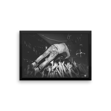 Barbary Stage Dive Framed