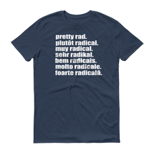 Pretty Rad Languages - White Print - Short-Sleeve T-Shirt